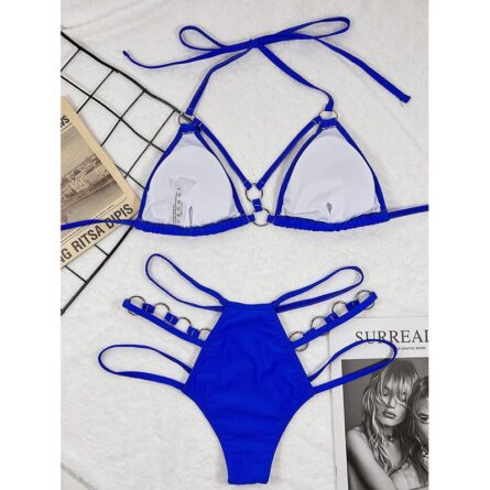 Summer Attention Sexy Halter Bling Brazilian Bikini – Bild 15
