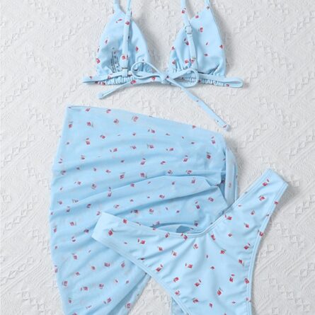 Sunrise Mesh 3 Piece Bikini Set - Image 23