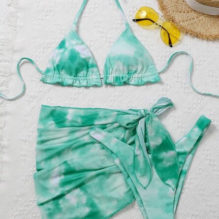 Sunrise Mesh 3 Piece Bikini Set - Image 15