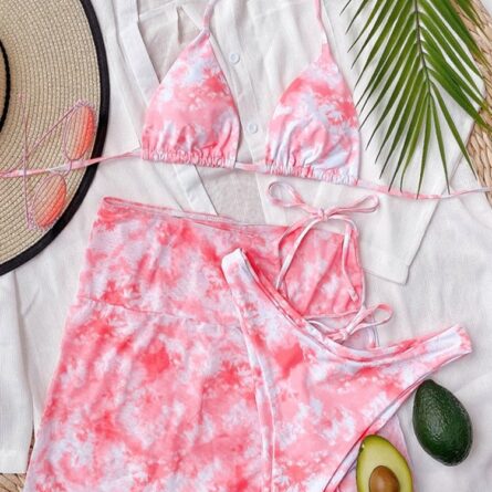 Sunrise Mesh 3 Piece Bikini Set - Image 16