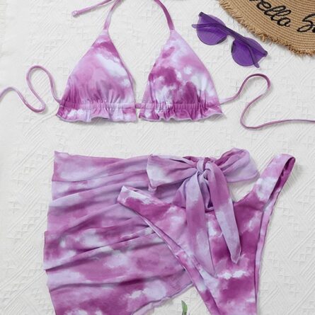 Sunrise Mesh 3 Piece Bikini Set - Image 14