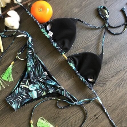 Sunset and Swim New Bandage Micro Bikini - Image 2