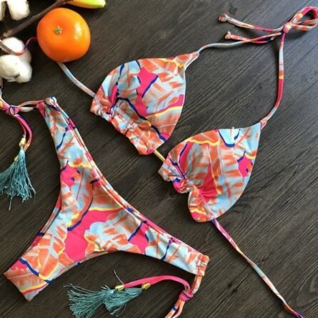 Sunset and Swim New Bandage Micro Bikini - Image 20