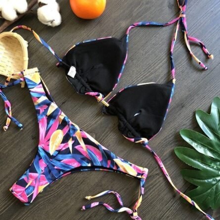 Sunset and Swim New Bandage Micro Bikini - Image 10