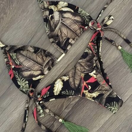 Sunset and Swim New Bandage Micro Bikini - Image 16