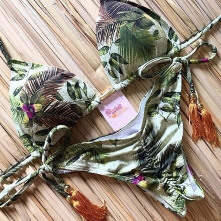 Sunset and Swim New Bandage Micro Bikini - Image 8