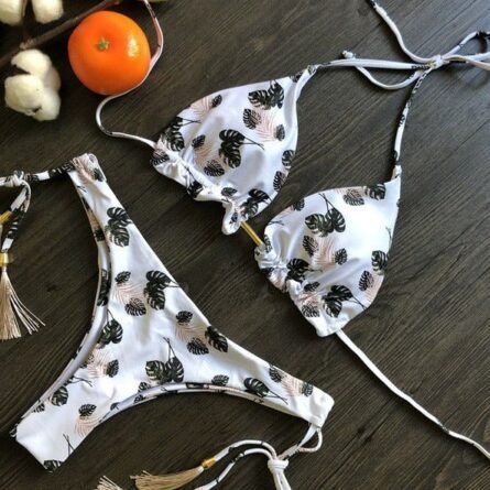 Sunset and Swim New Bandage Micro Bikini - Image 11