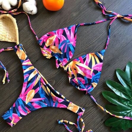 Sunset and Swim New Bandage Micro Bikini - Image 9