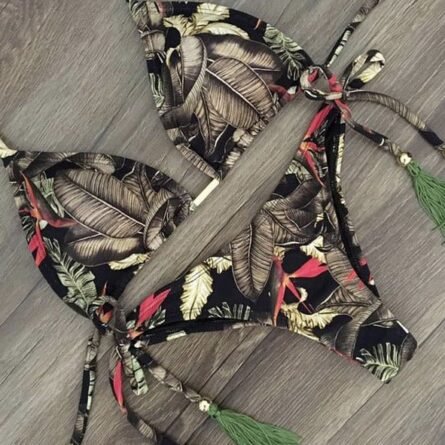 Sunset and Swim New Bandage Micro Bikini - Image 21