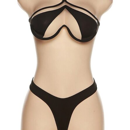 Sunset and Swim Semi Transparent Ultra Sexy Bikini - Image 3