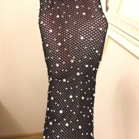 Super Sexy Diamond Fishnet Pantyhose – Bild 8