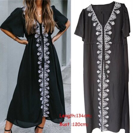 Susannah Cotton Beach Dress - Image 25