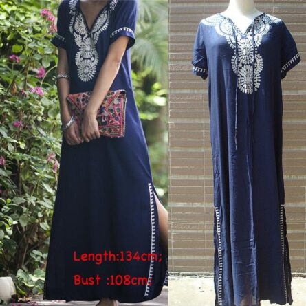 Susannah Cotton Beach Dress - Image 13