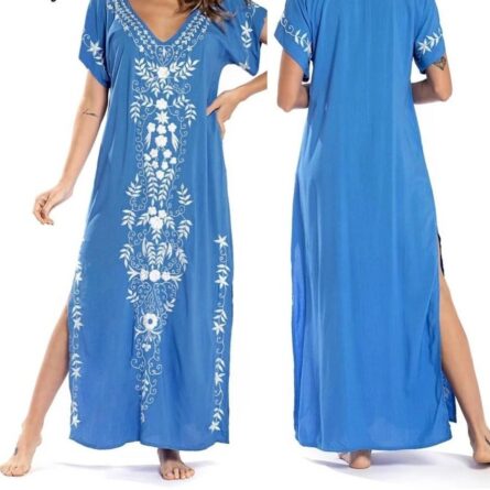 Susannah Cotton Beach Dress - Image 2