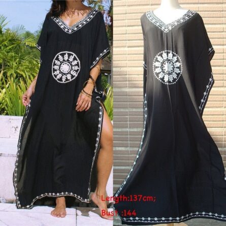 Susannah Cotton Beach Dress - Image 7