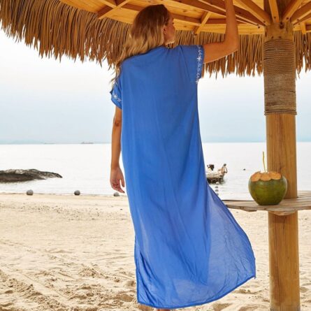 Susannah Cotton Beach Dress - Image 3