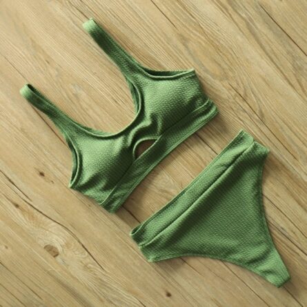 Taylor High Waist Cut Out Bikini - Image 18