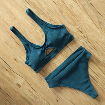 Taylor High Waist Cut Out Bikini - Image 8