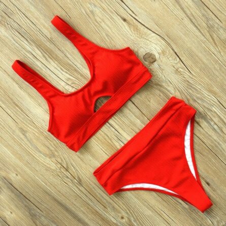Taylor High Waist Cut Out Bikini - Image 13