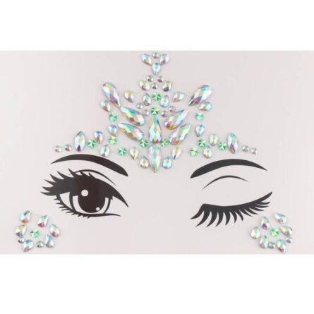Temporary Tattoo Face Jewelry Gems – Bild 19