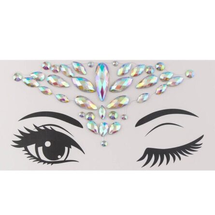 Temporary Tattoo Face Jewelry Gems – Bild 10