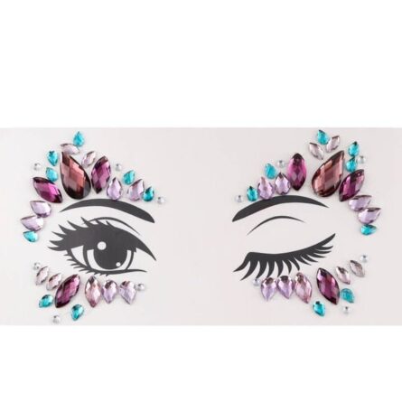 Temporary Tattoo Face Jewelry Gems – Bild 15