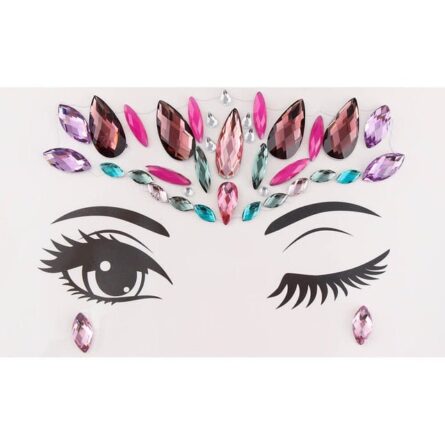 Temporary Tattoo Face Jewelry Gems – Bild 8