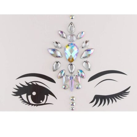 Temporary Tattoo Face Jewelry Gems – Bild 17