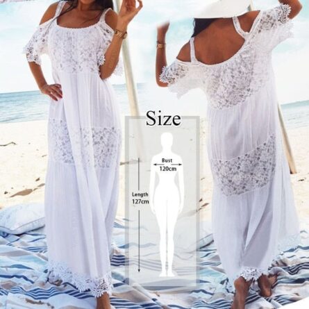 Tyra Lace Beach Dress Beach Cover up – Bild 16