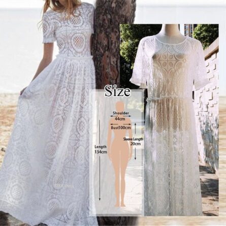 Tyra Lace Beach Dress Beach Cover up – Bild 13