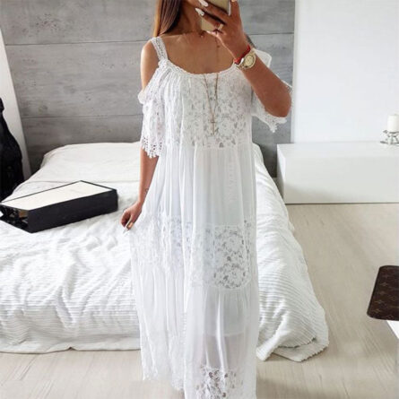 Tyra Lace Beach Dress Beach Cover up – Bild 6