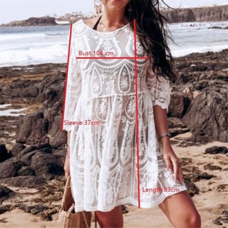 Violet Beach Cover Up – Bild 9