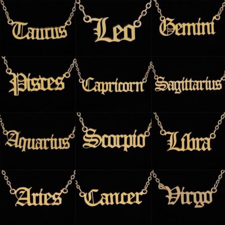 Zodiac Signs Necklaces – Bild 2