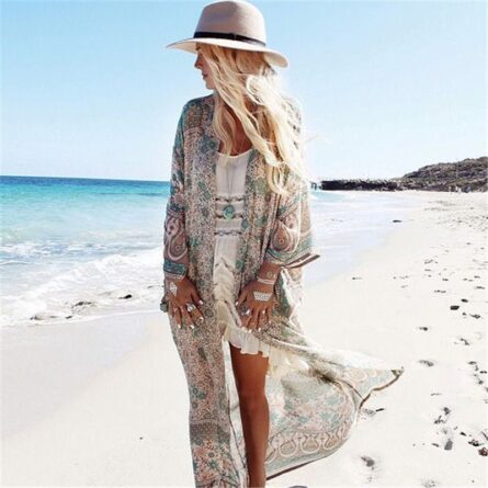 Boho Zoe Bohemian Beach Cover Up - Image 2