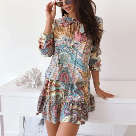 Breezy Summer Nights Casual A-Line Dress - Image 25
