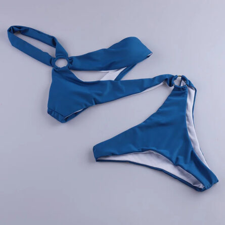 Lush Life Underboob Cutout Monokini with Crossed Straps - Image 15