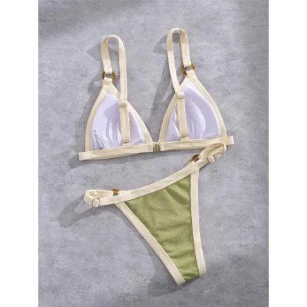 Sunlit Moments Micro Bikini with Strappy Detailing - Image 9