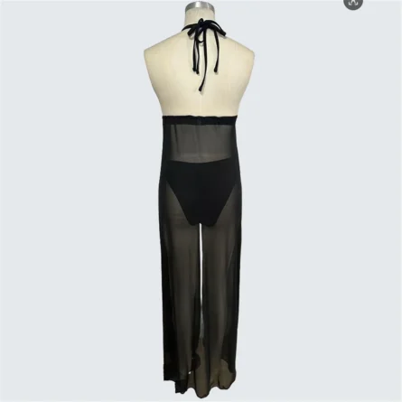 Anastasia Halterneck Cover Up 3 Piece Bikini Set - Image 10