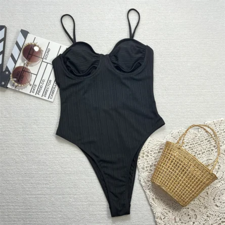 Night Elegance Bodysuit with Under Boob Cut Out - Image 9