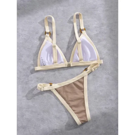 Sunlit Moments Micro Bikini with Strappy Detailing - Image 4