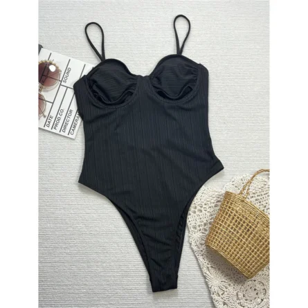Night Elegance Bodysuit with Under Boob Cut Out - Image 14