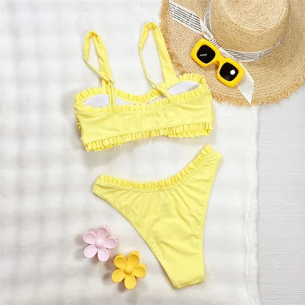 Sunny Daydream Frill-Detail Bikini Set - Image 6