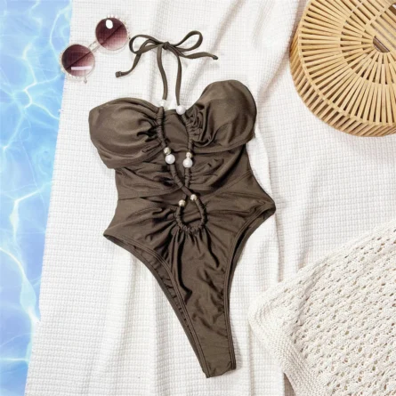 Effortless Elegance Cut-Out One Piece Swimsuit