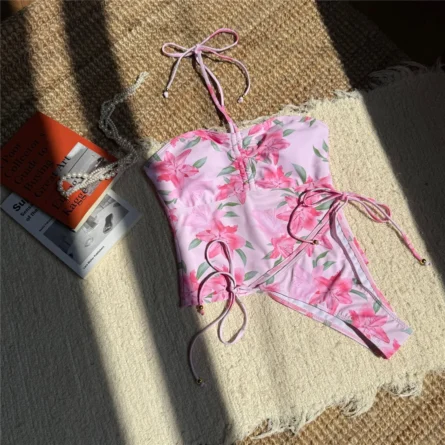 Malibu Bloom Flower Tankini Set - Image 8
