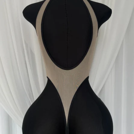 Shadow Rose Mesh See Through Thong Swimsuit - Image 15