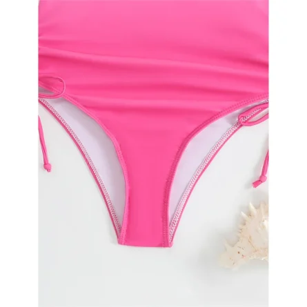 Hamptons Escape Luxe One-Piece Swimsuit with Side Ties - Image 7