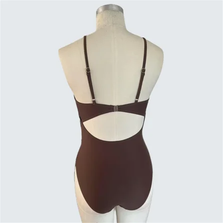 Sunlit Days and Breezy Waves High-Waist Cutout Swimsuit - Image 9