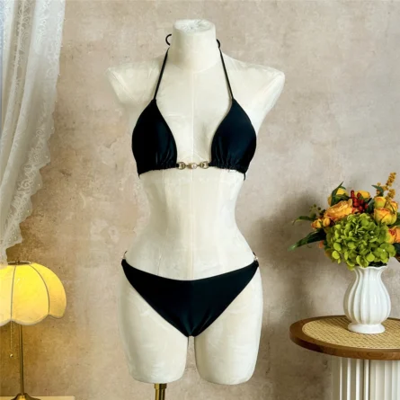 Elegant Sheer White Cover-Up Bikini Set with Adjustable Side Ruching - Image 18