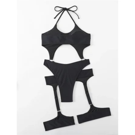 Glamorous Escape Underboob Garter Belt Swimsuit - Image 10