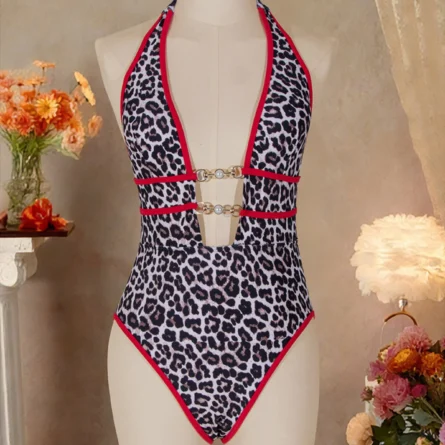 Heatwave Leopard One-Piece Swimsuit – Bild 4